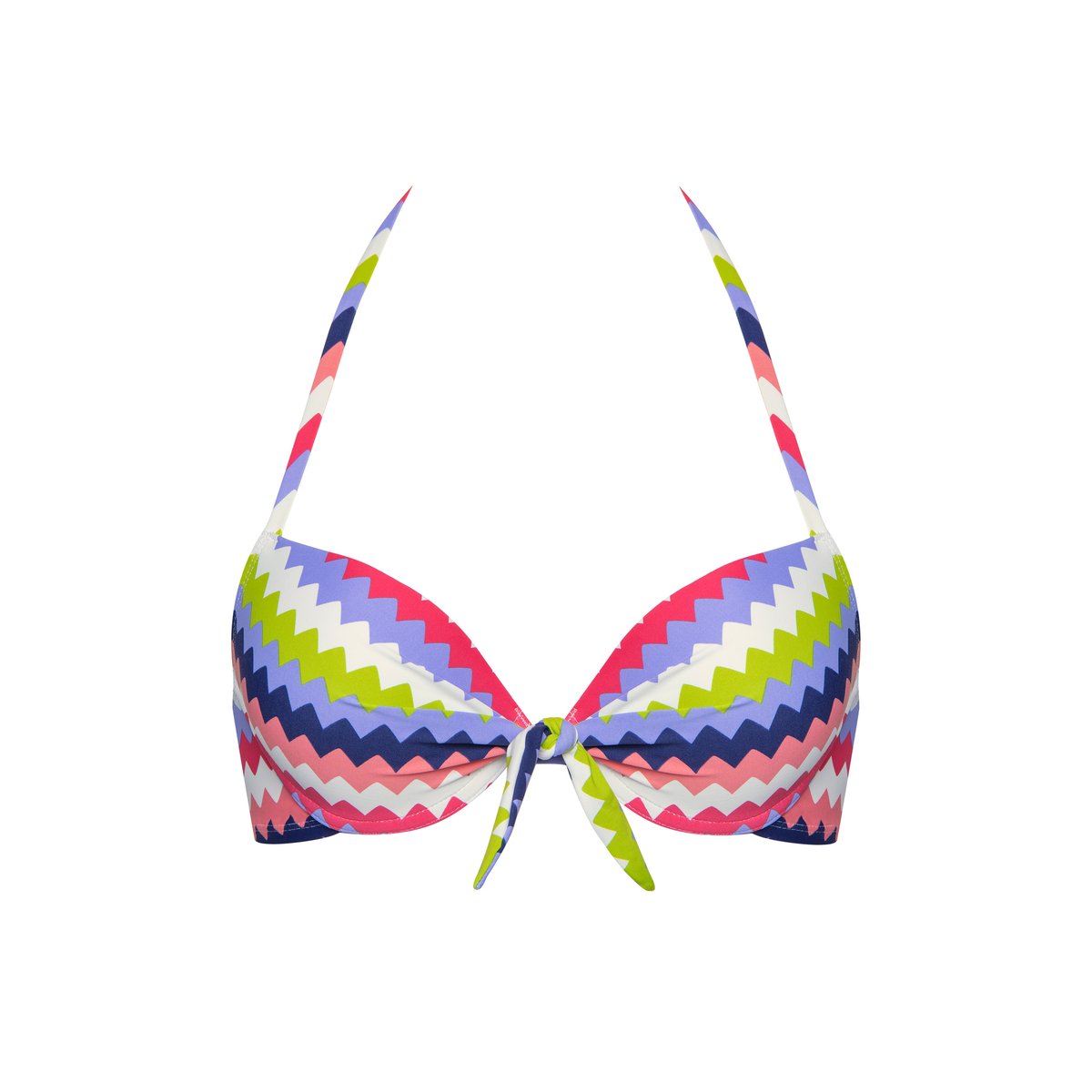 Haut maillot de bain push-up dos nu Hydra multicolore, LISCA