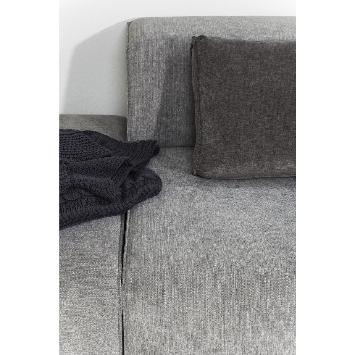 Canapé d'angle, INFINITY gris, KARE DESIGN