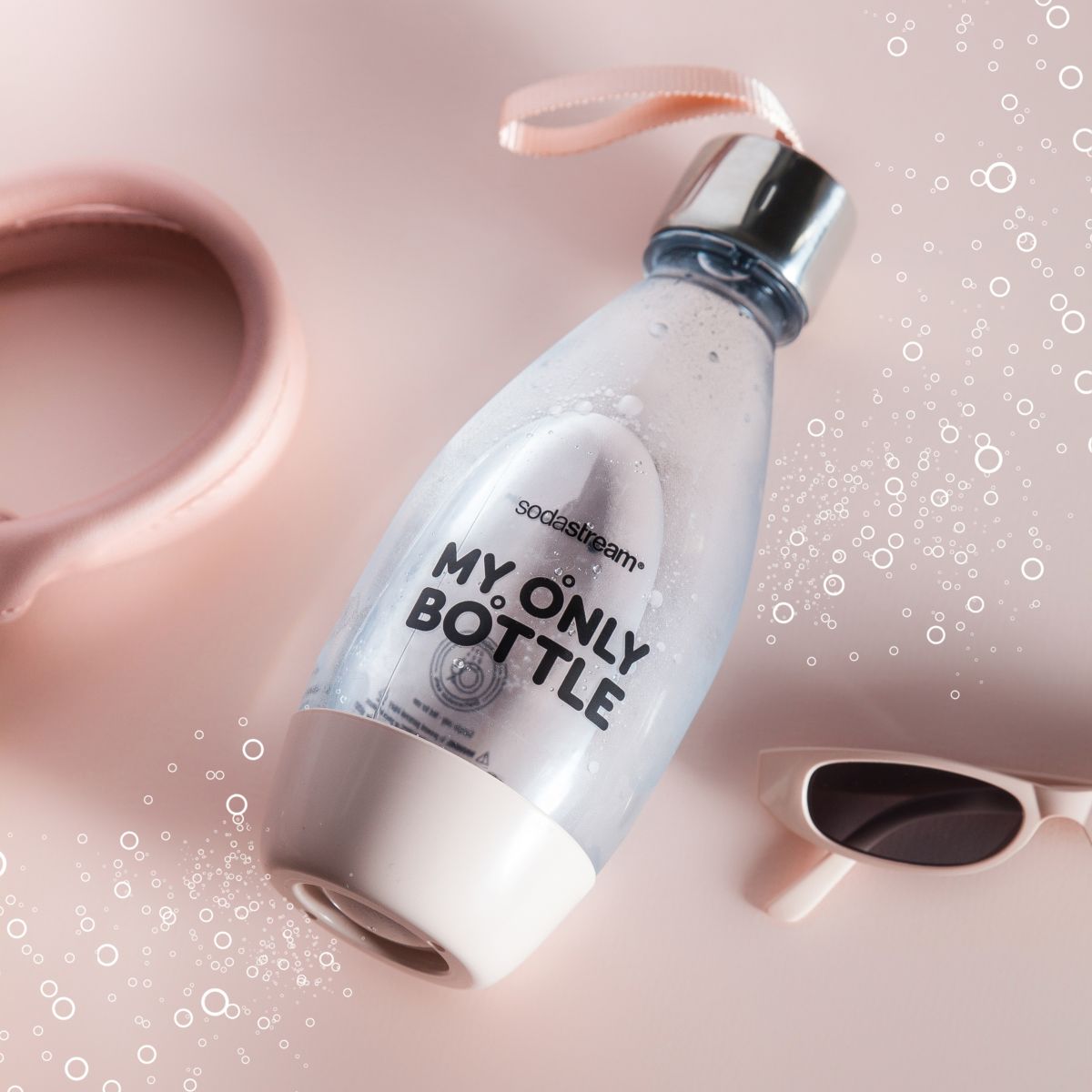 Bouteille Ma Petite Bouteille Style Rose couleur unique, SODASTREAM