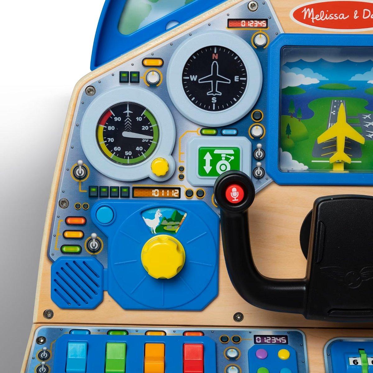 Tableau de bord interactif Pilote d'avion bleu, MELISSA & DOUG