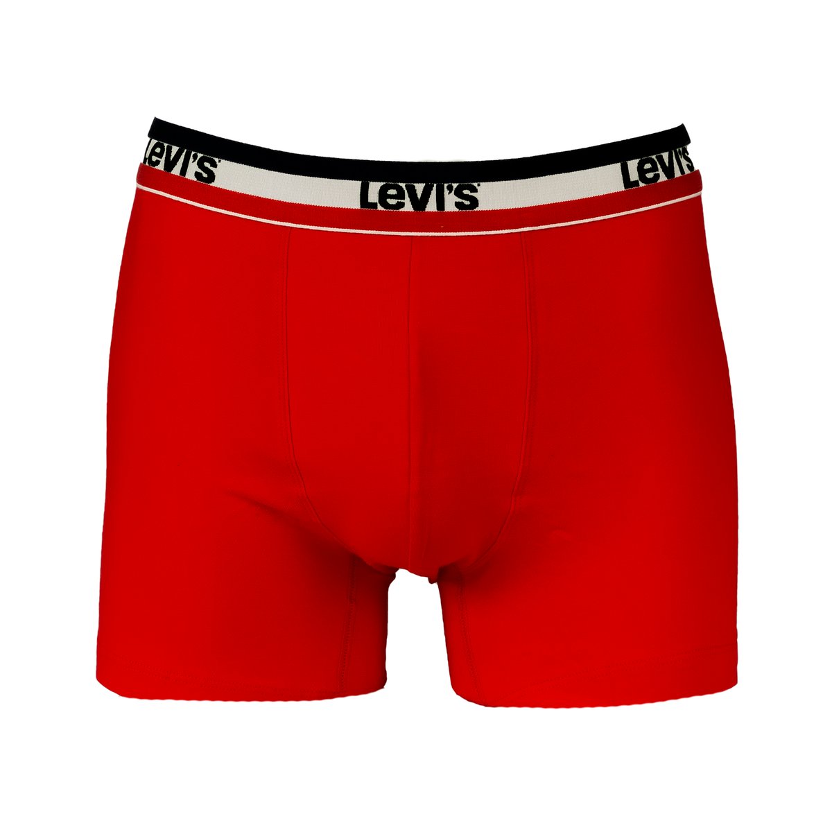 Lot de 2 boxers logo sportswear rouge + gris chiné, LEVI'S