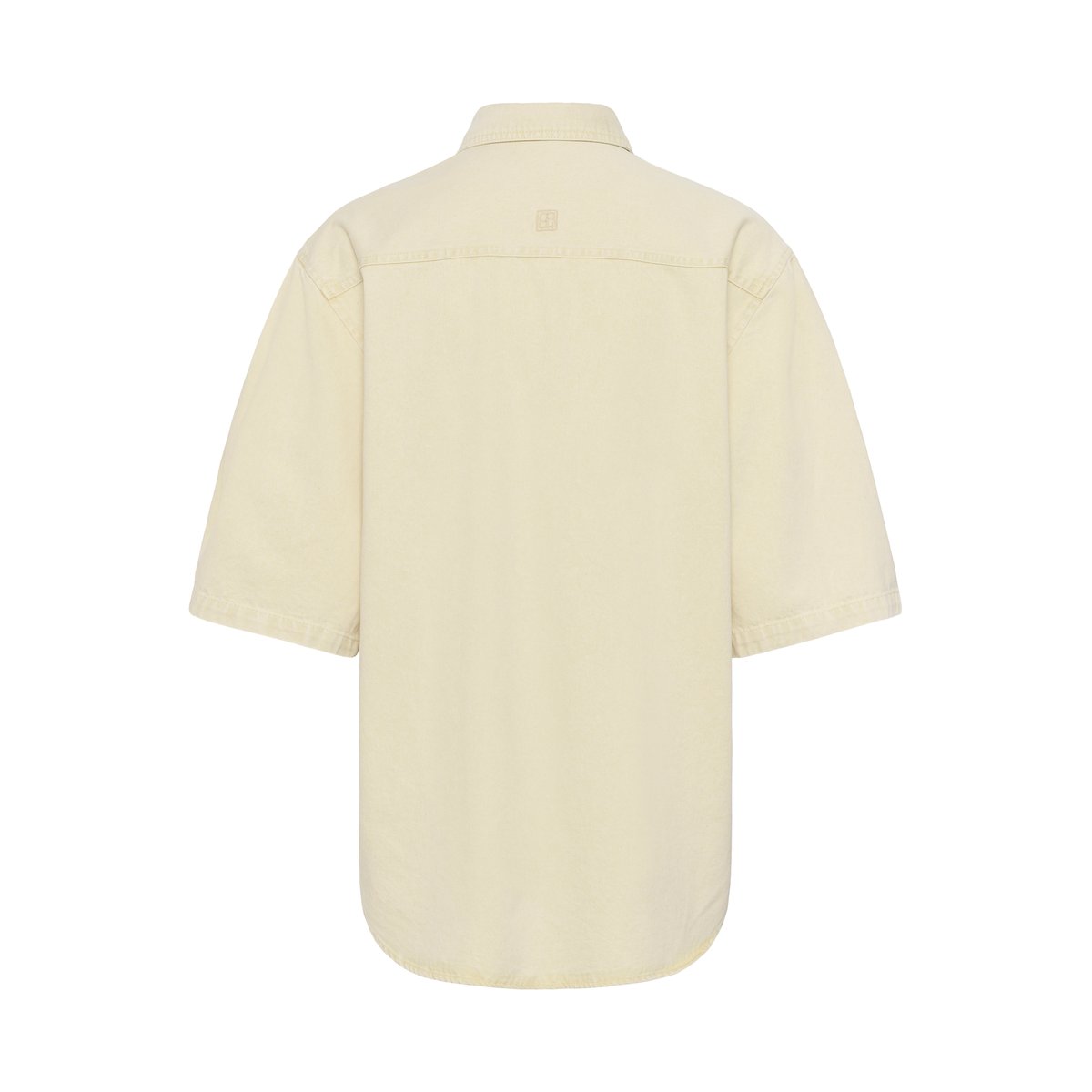 Chemise à manches longues jaune reed yellow denim, SOAKED IN LUXURY