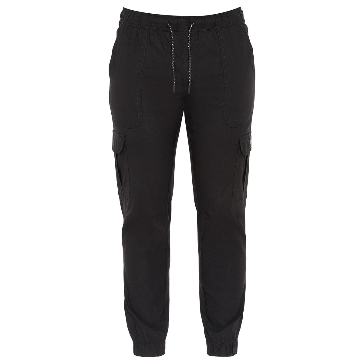 Pantalon cargo-jogger noir, SCHOTT