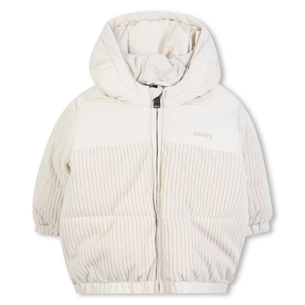 Douchet bi-tissu vanille, BOSS KIDSWEAR