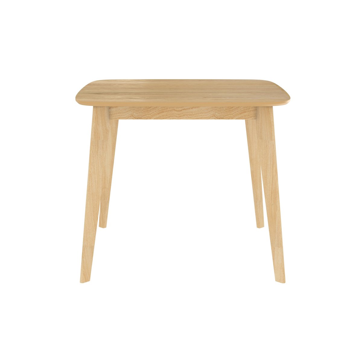 Table carrée en bois - JULIO bois clair, MAISON PAVANE