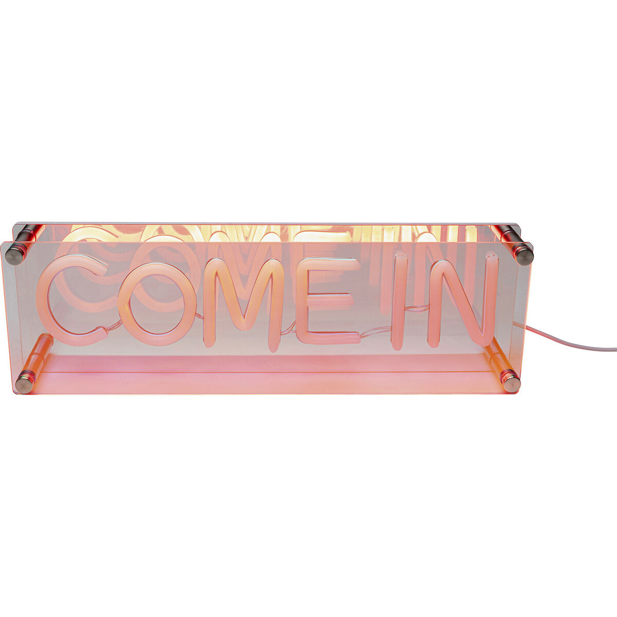 Lampe à poser LED Font COME IN rouge, KARE DESIGN
