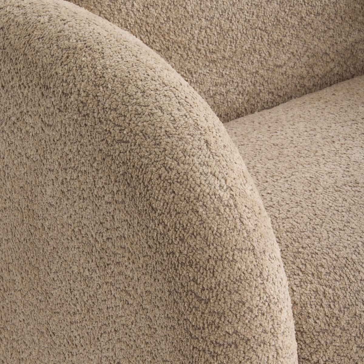Fauteuil pivotant FIVA beige, ATMOSPHERA
