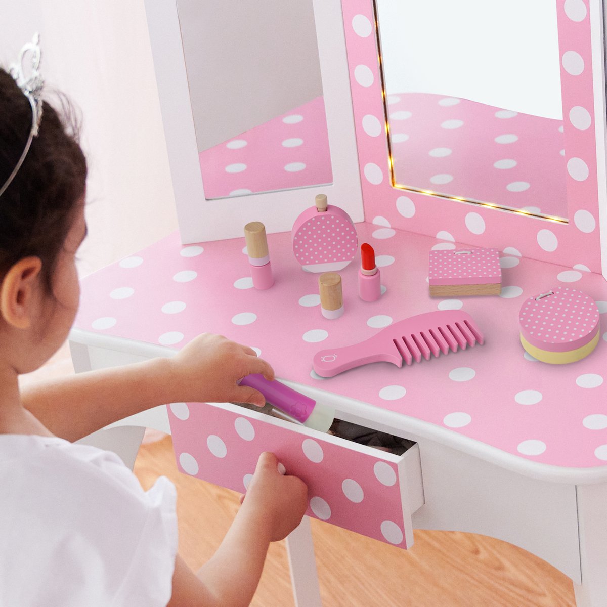 Maquillage Enfant rosa, TEAMSON KIDS