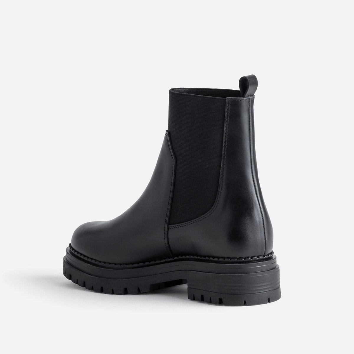 Boots en cuir POEY noir, ERAM