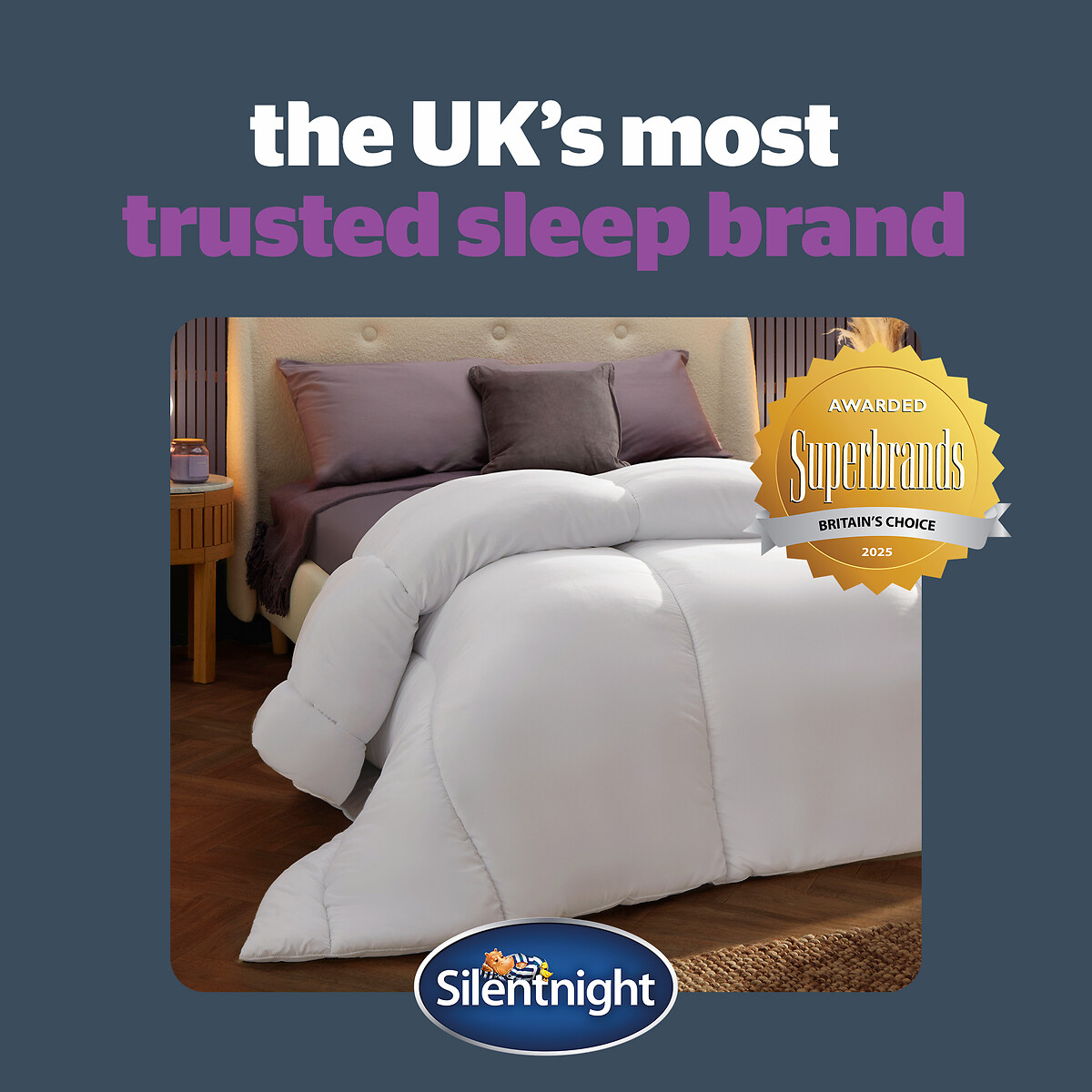 Deep Sleep 10.5 Tog Duvet white, SILENTNIGHT