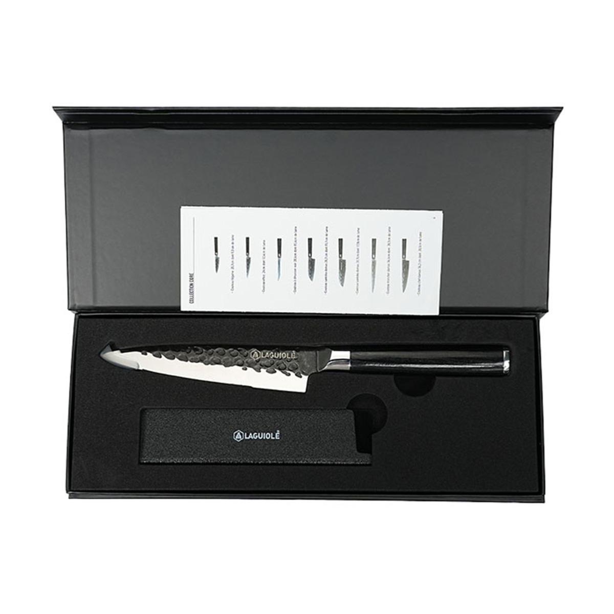 Couteau office 24cm couleur unique, LAGUIOLE CUISSON