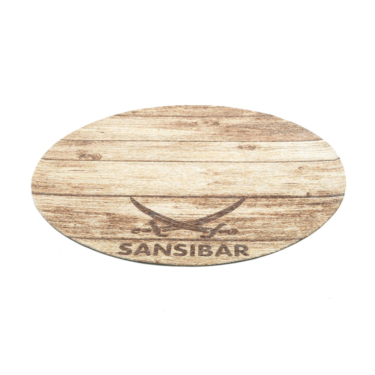 Tapis salon moderne - KEITUM marron, THEKO