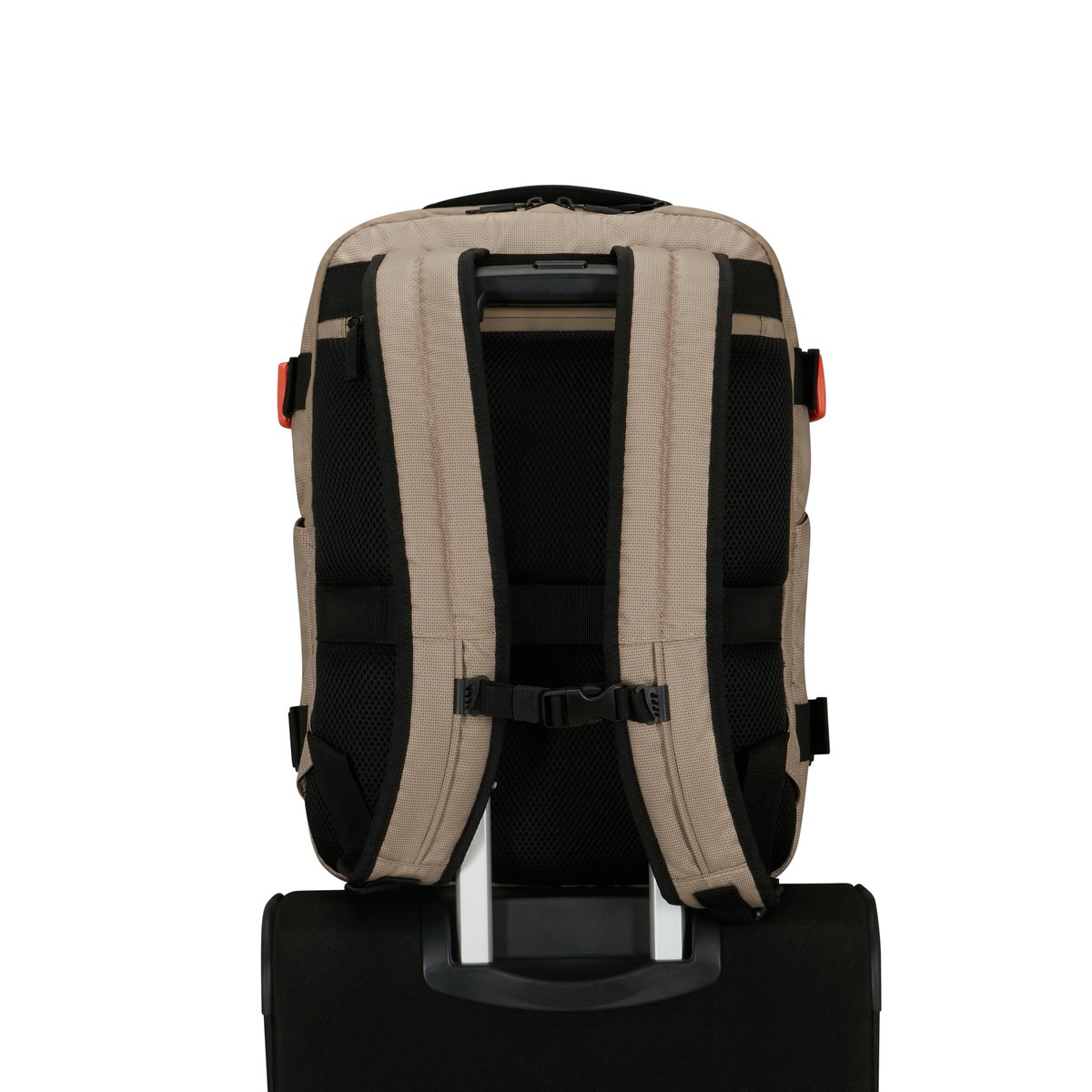 Urban track sac à dos ordinateur beige/orange, AMERICAN TOURISTER