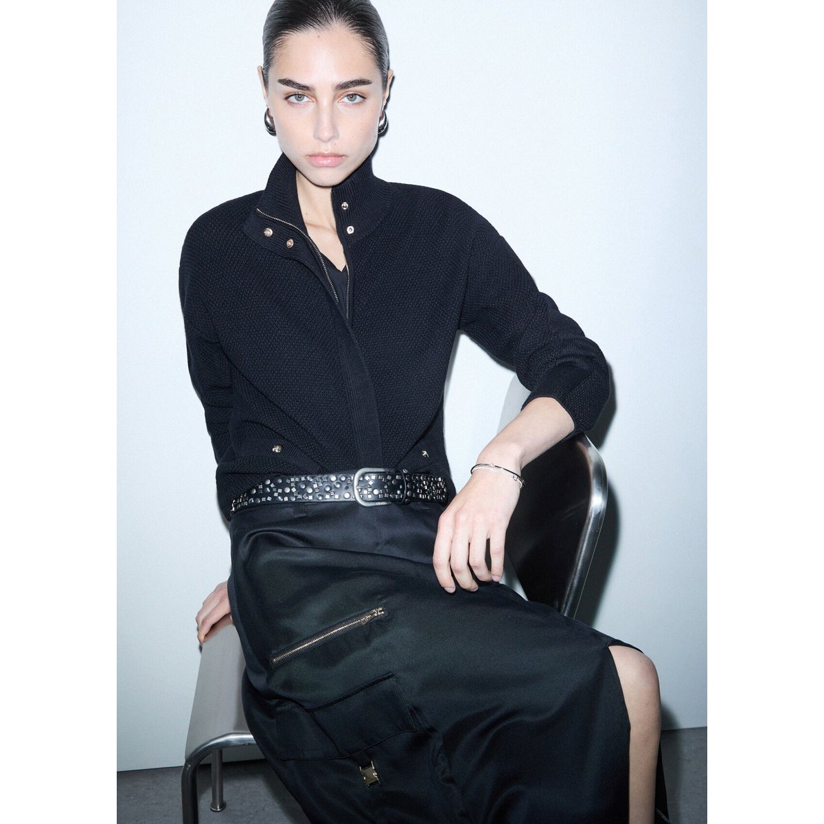 Veste en maille noir, LIU JO