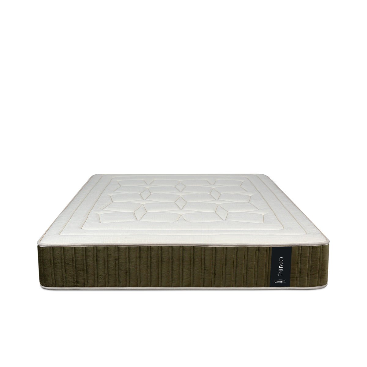 Matelas Mémoire de forme - 30 cm - OPALINE blanc, MAISON AUBERTIN