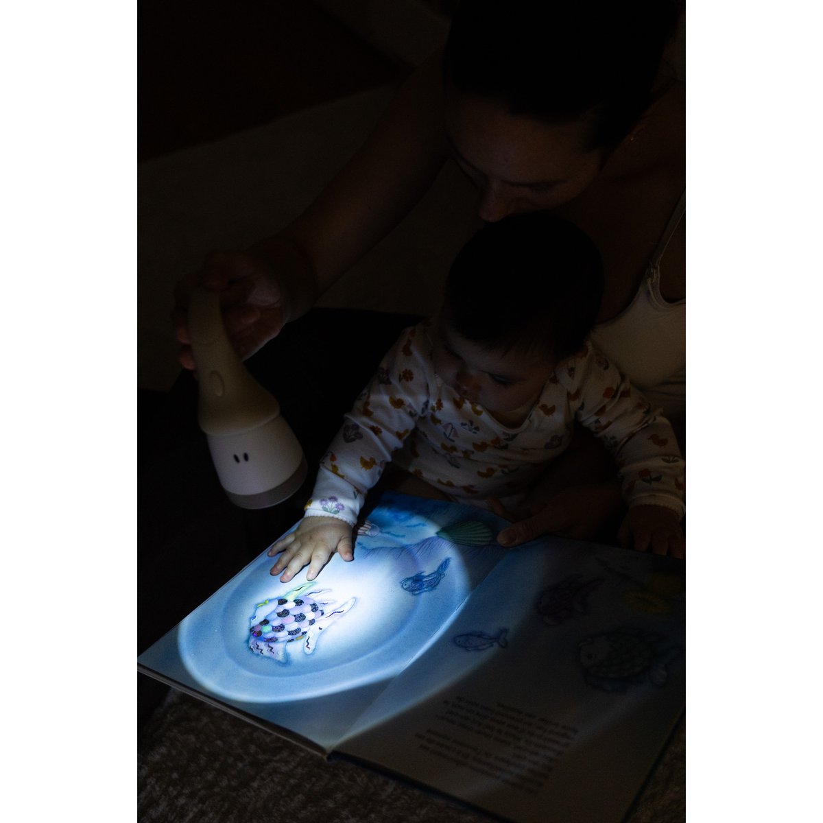 Veilleuse lampe torche PIXIE terre argile, BEABA