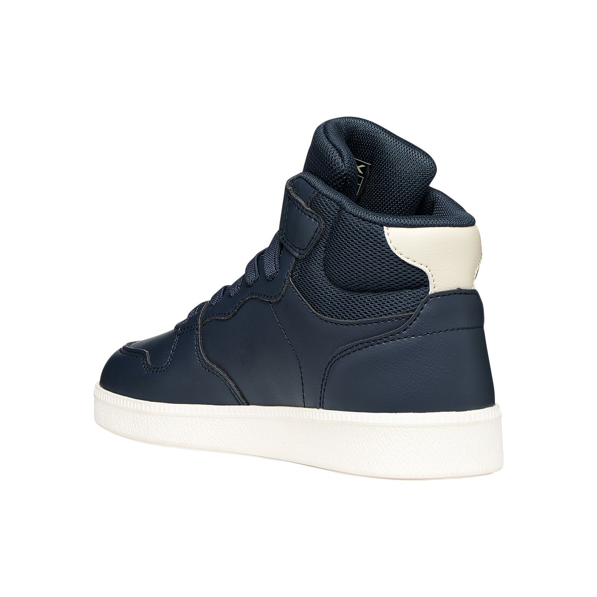 Basket Montante à Scratch Emberlix Boy marine/rouge, GEOX