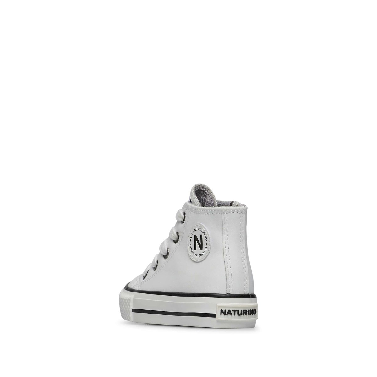 Baskets en cuir YLFAS. blanc, NATURINO