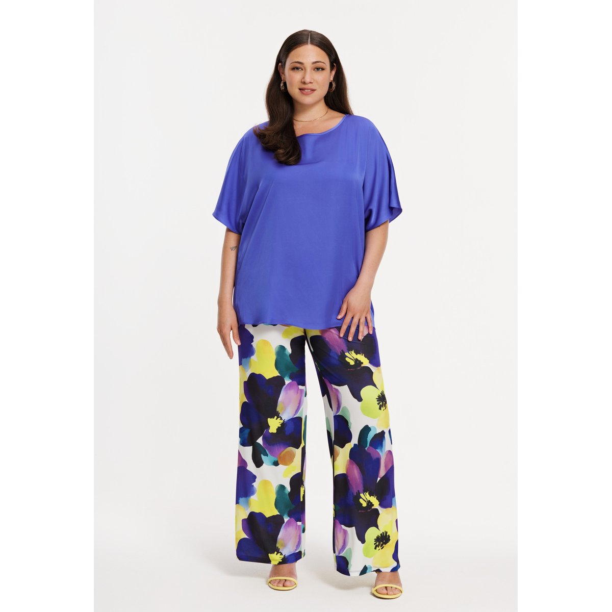 T-shirt Flare Fit violet clair, YOEK