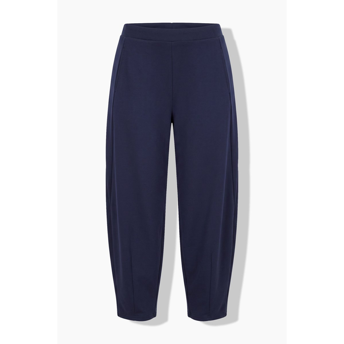 Pantalon coupe « barrel » bleu nuit, STUDIO UNTOLD