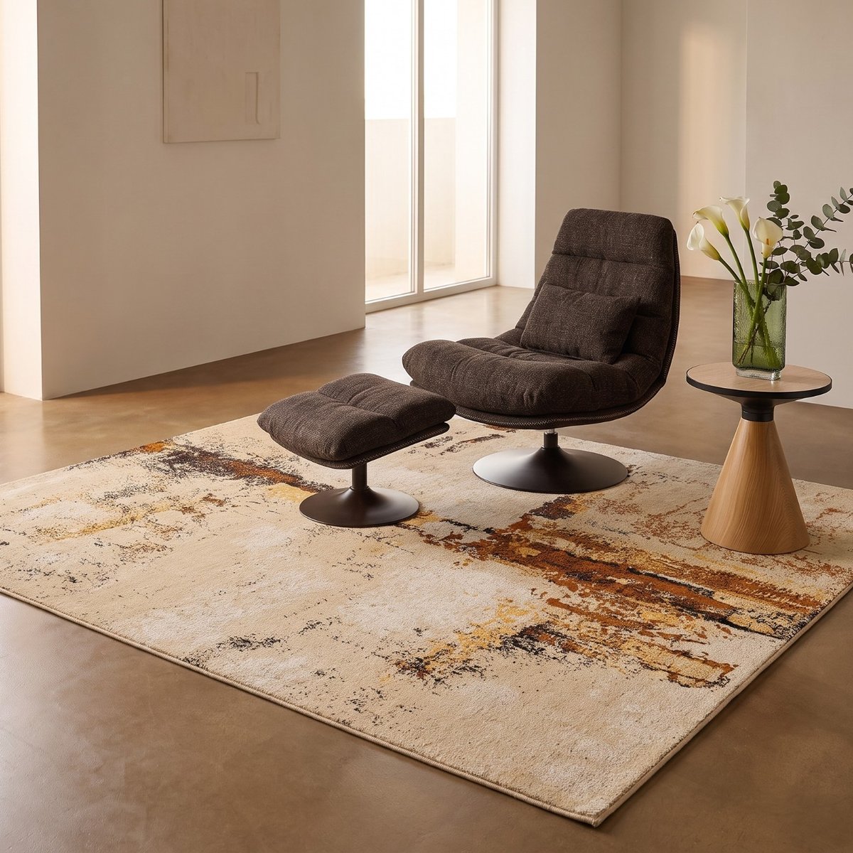 Tapis en coton, DUST or, KARE DESIGN