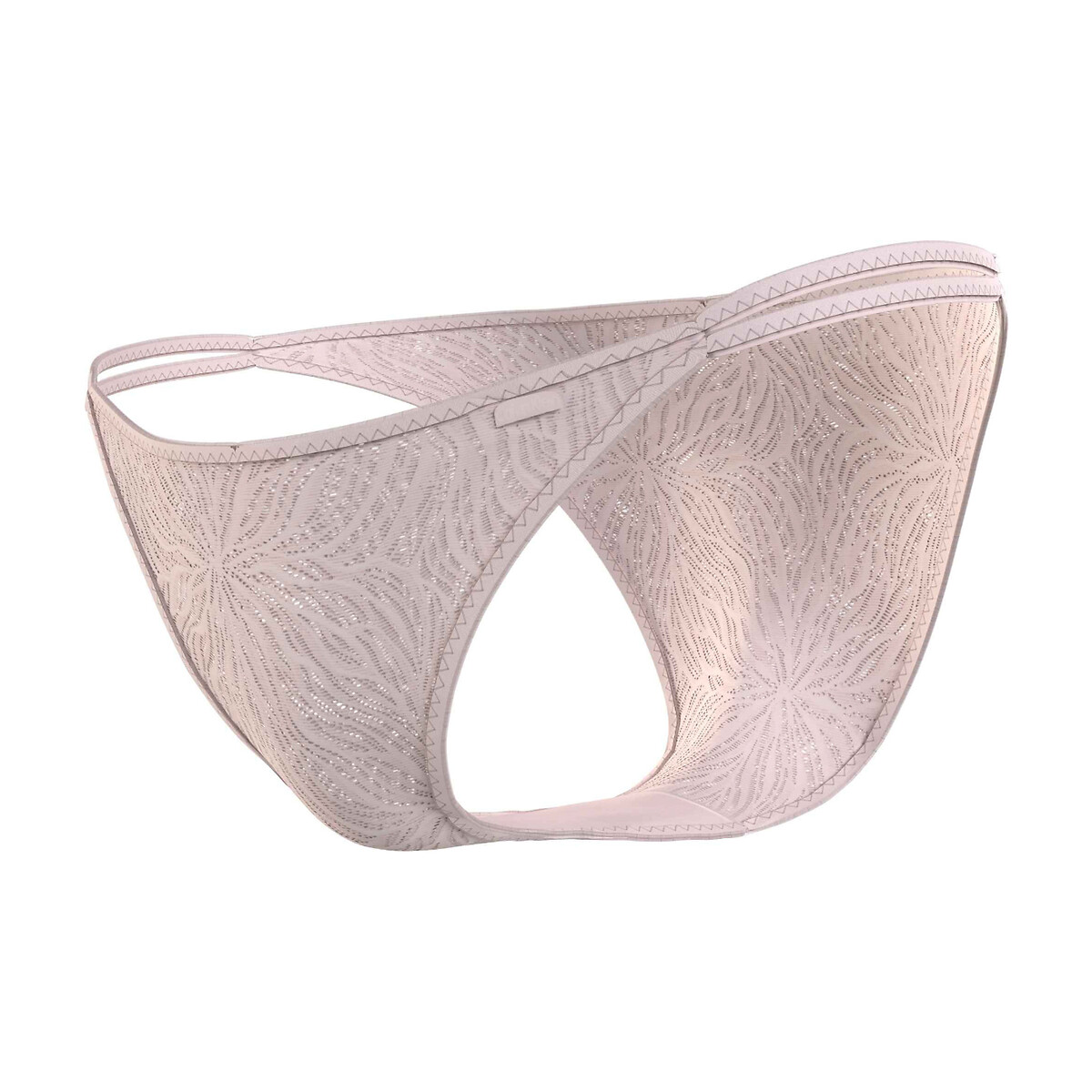 Tanga Sheer Marquisette rose poudre, CALVIN KLEIN UNDERWEAR