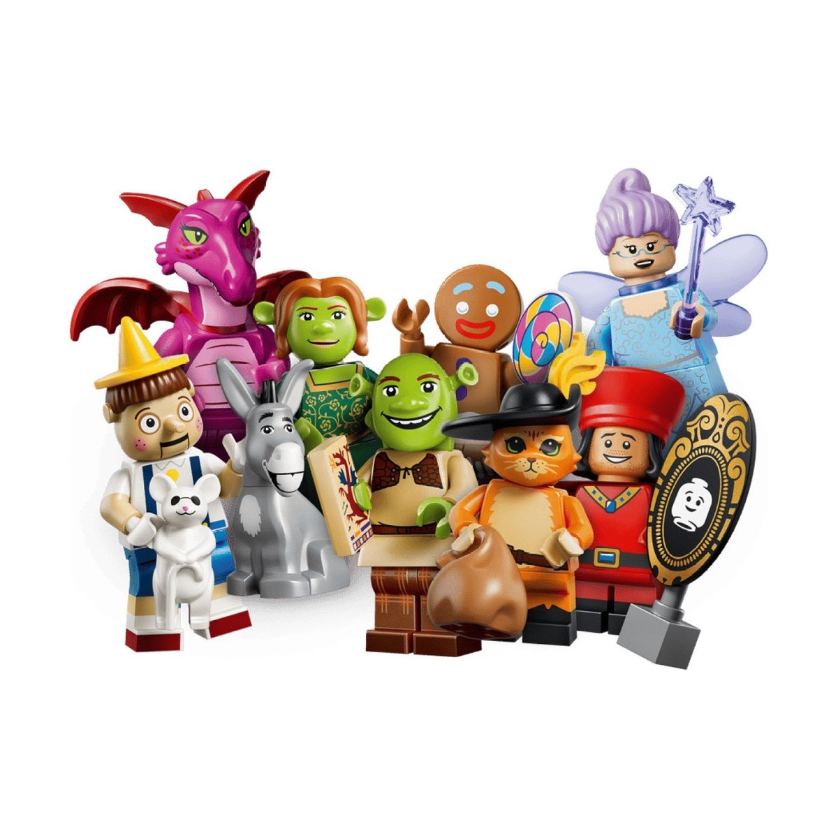 Minifigures Série Shrek multicolore, LEGO