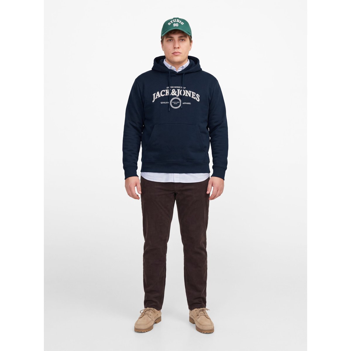 Sweat À Capuche navy blazer 1, JACK & JONES