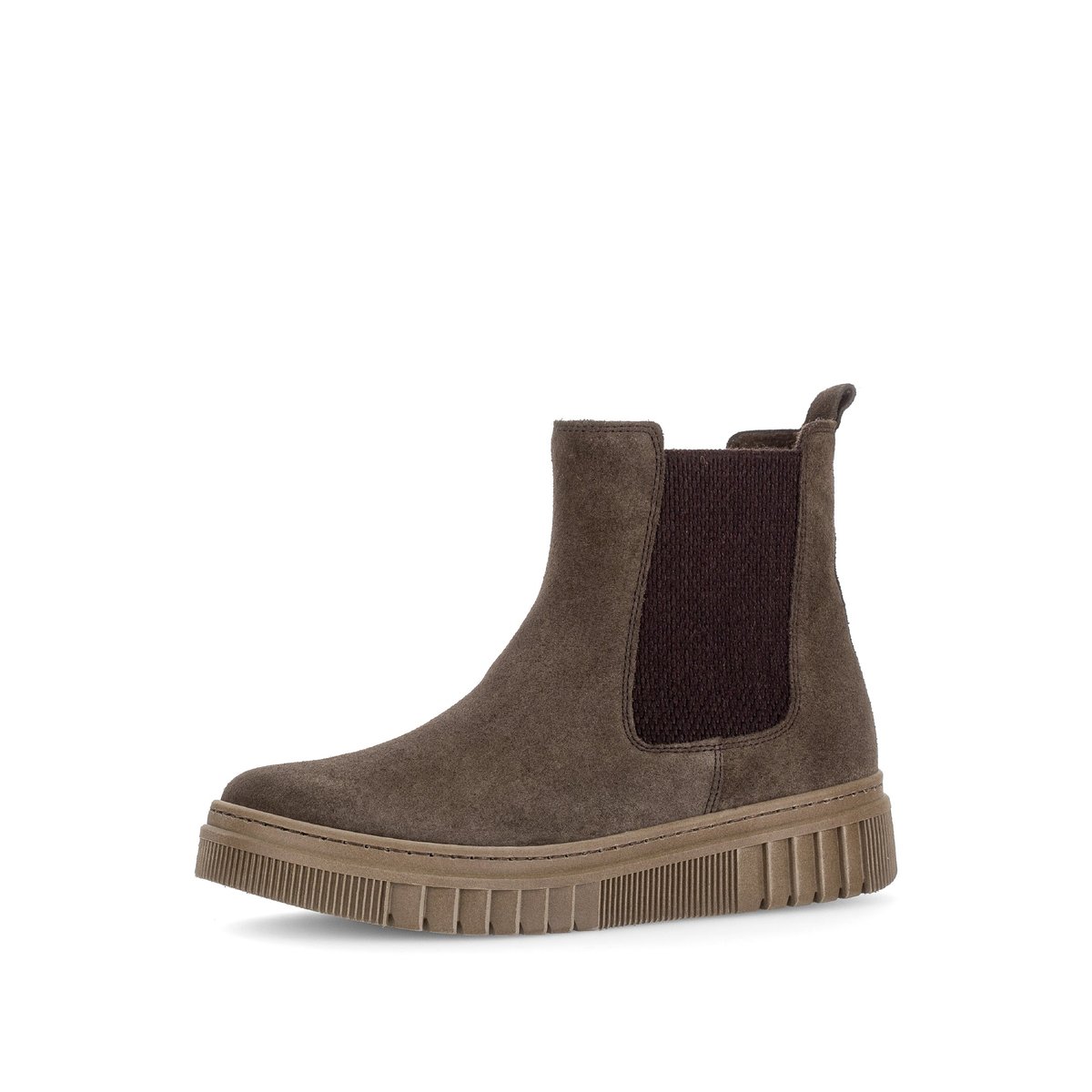 Bottines en marron velours, GABOR