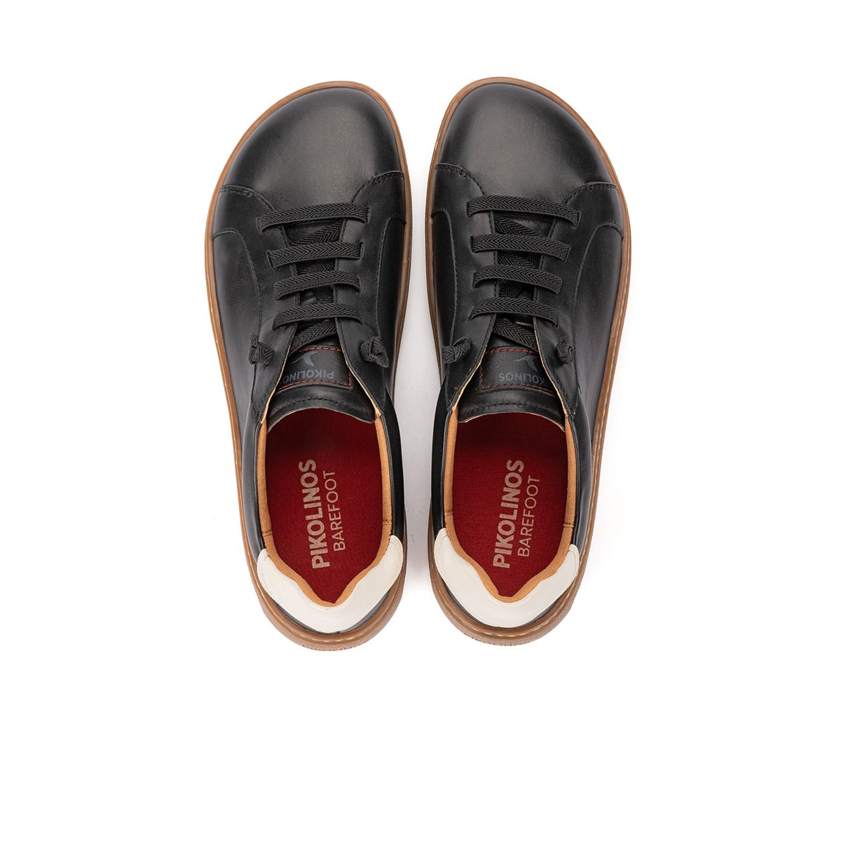 Baskets cuir Aranjuez Barefoot black, PIKOLINOS