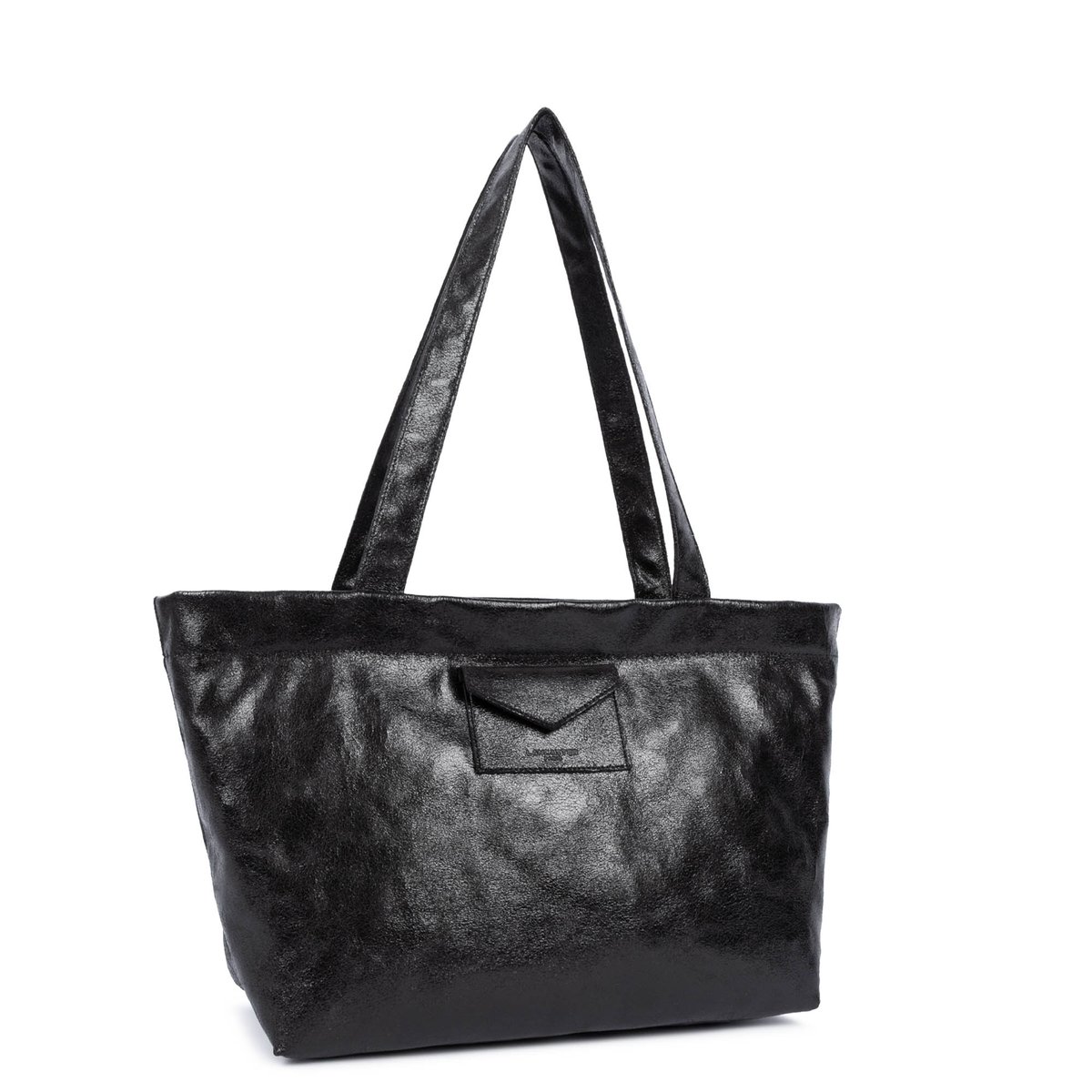 Sac cabas épaule RÉTRO KBA noir, LANCASTER