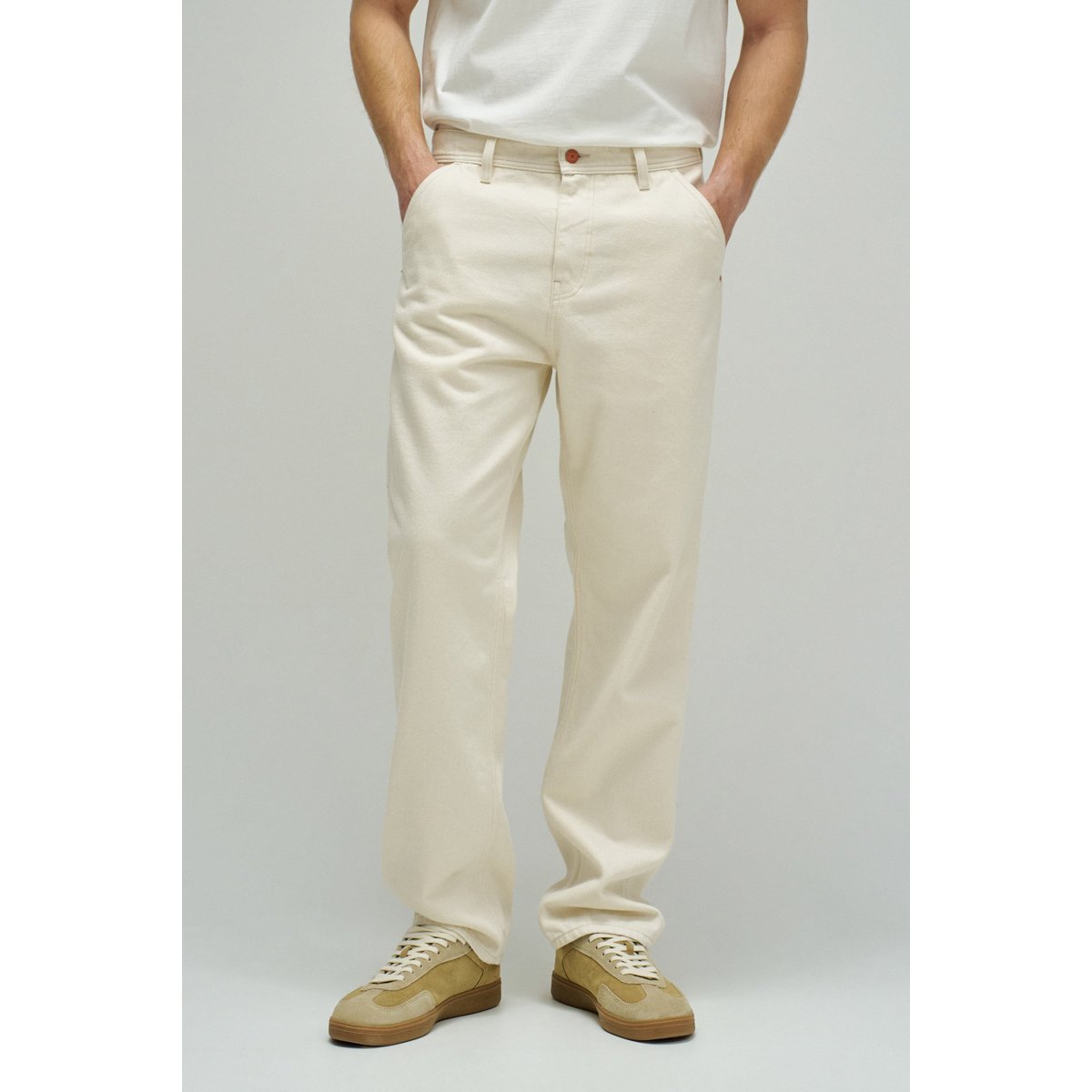 JEAN RELAXED FIT AKA CORLEONE beige, SALSA JEANS