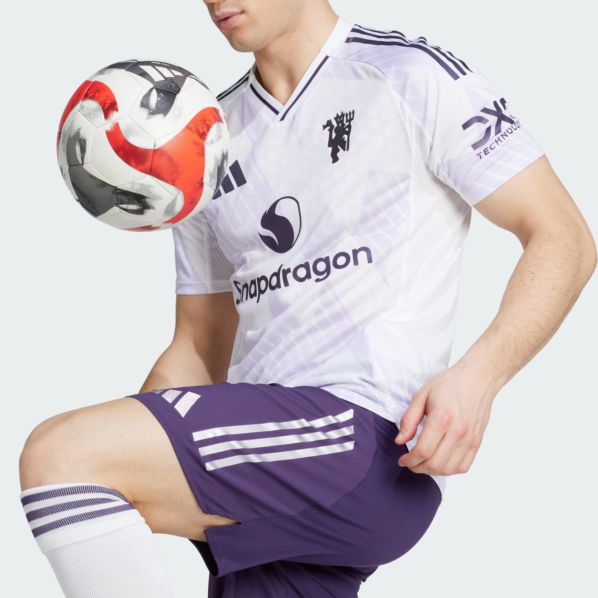 Maillot Extérieur Manchester United 25/26 Authentique Maillot Extérieur Manchester United 25/26 Authentique white, adidas Performance
