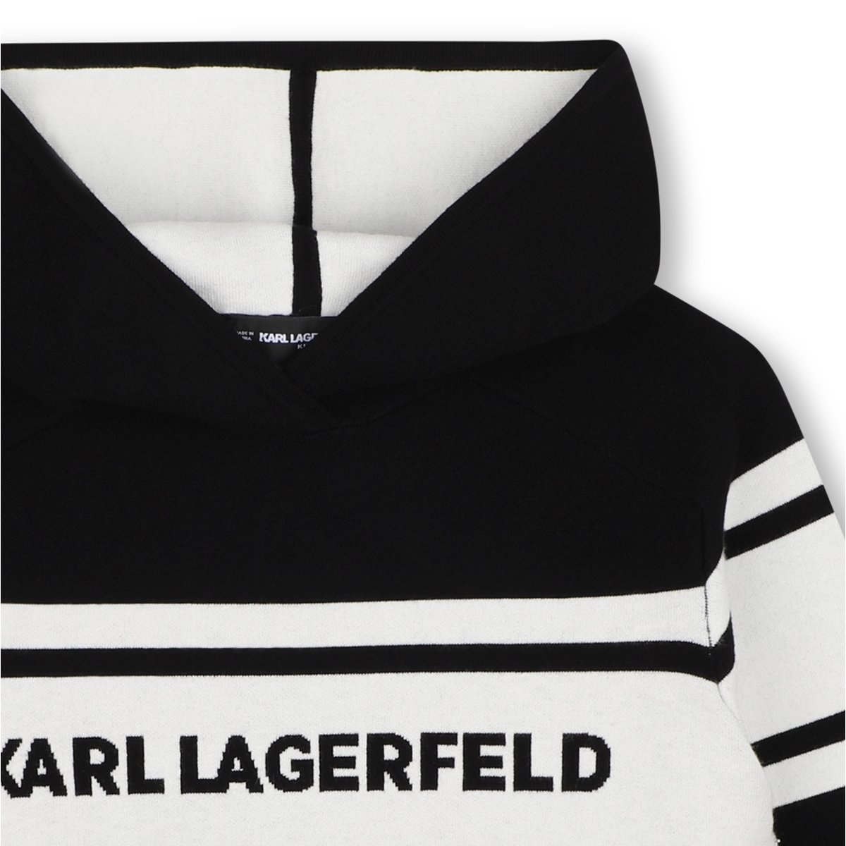 Pull à capuche black, KARL LAGERFELD KIDS