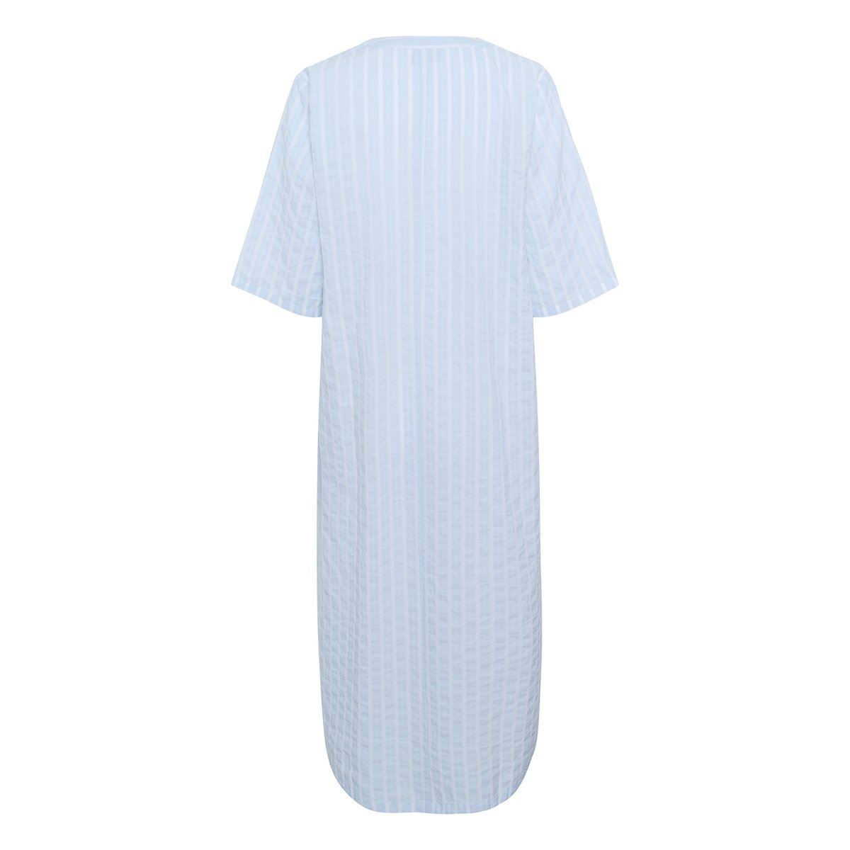 Dress bleu/blanc rayures, KAFFE
