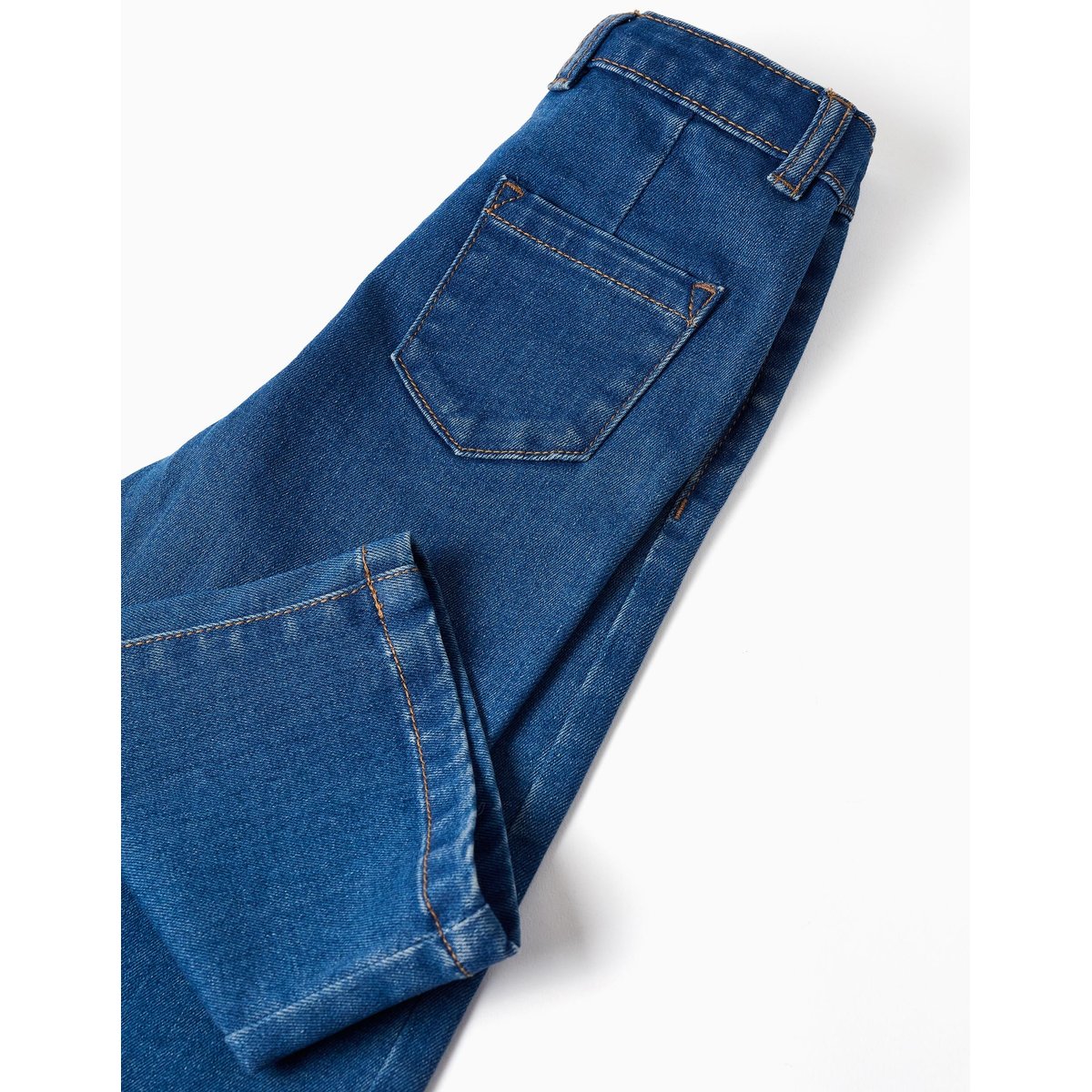 Jean à jambe large avec 4 poches bleu, ZIPPY