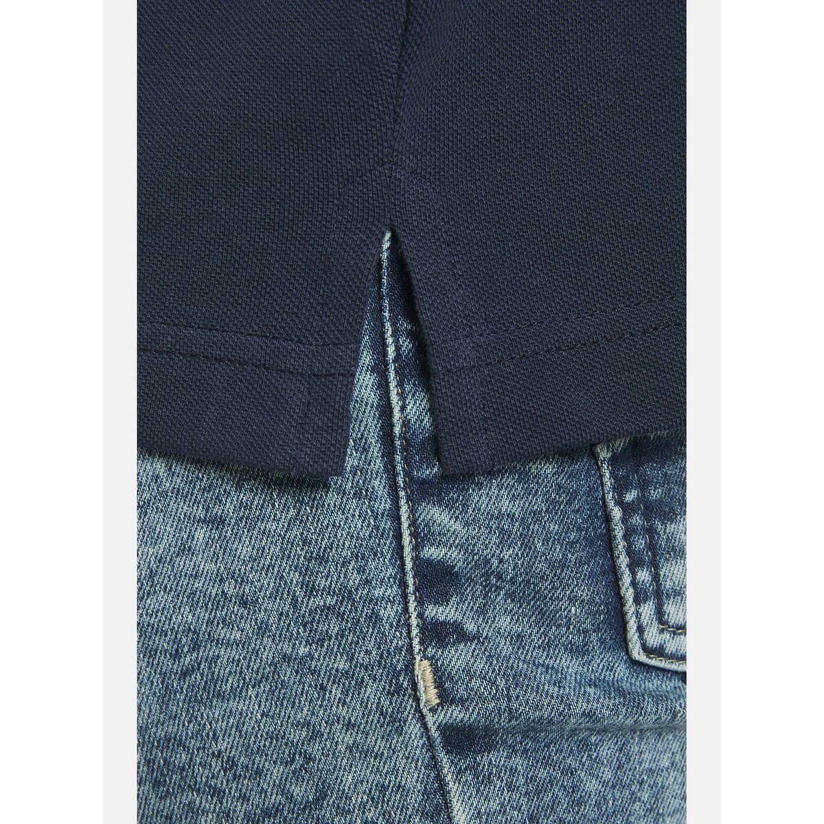 Lot de 2 polos TEOFIL bleu foncé vert clair, JAN VANDERSTORM