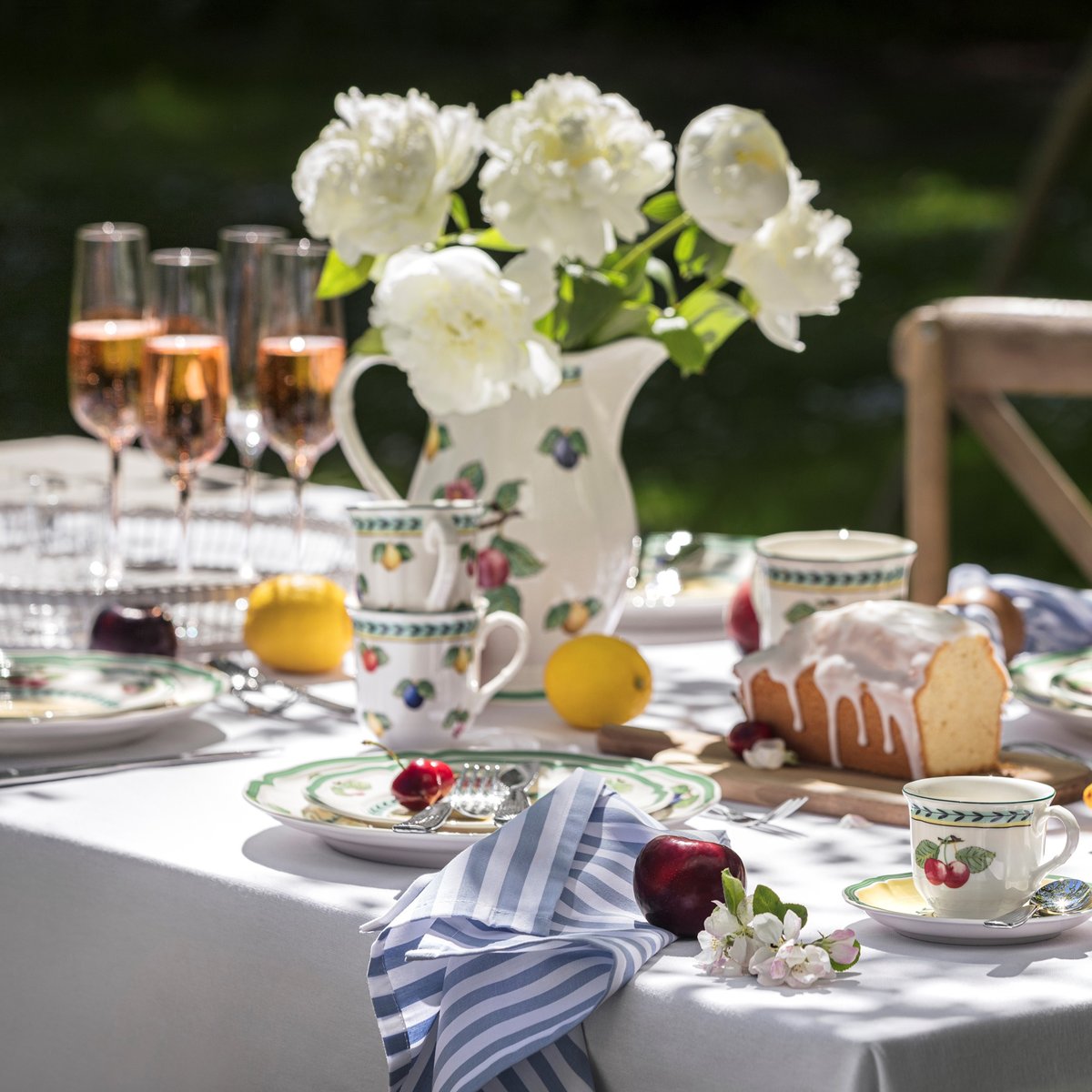 Cruche FRENCH GARDEN multicolore, VILLEROY & BOCH