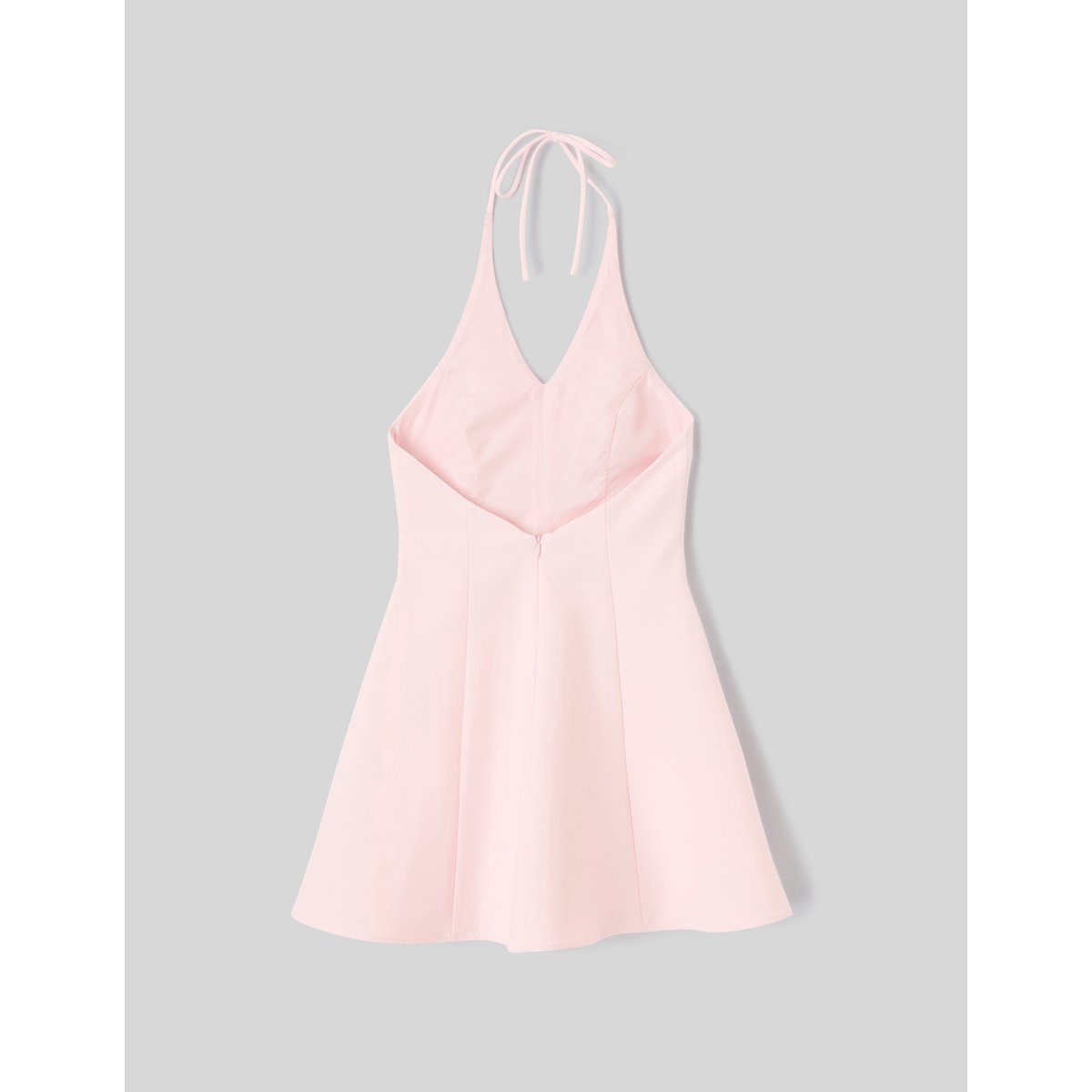 Robe courte dos nu rose pâle, BZB