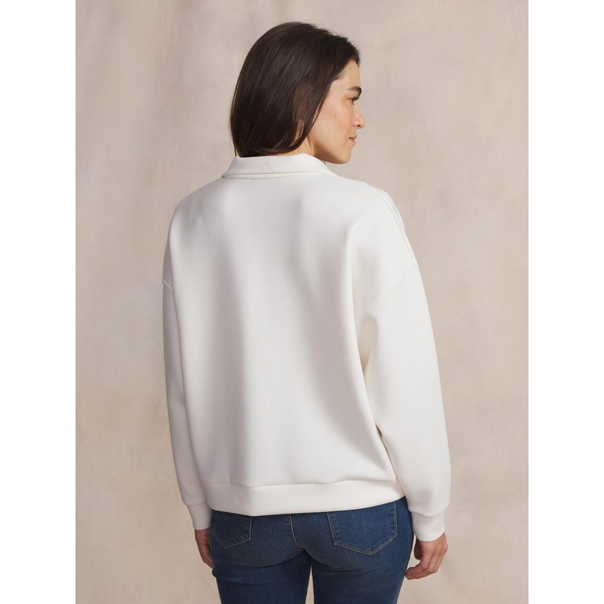 Pull col camionneur ESLYNCAM greige, TBS