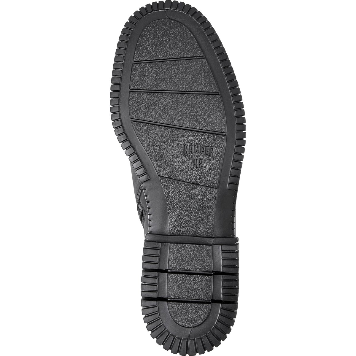 Bottines À Lacets Cuir Pix noir, CAMPER