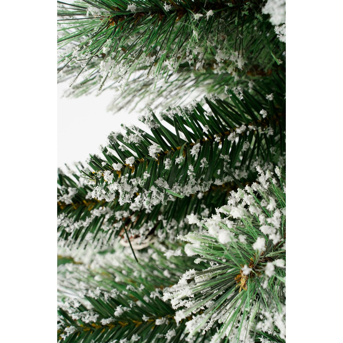 Sapin de Noël artificiel enneigé H90 cm VANDANS vert, BLACK BOX TREES
