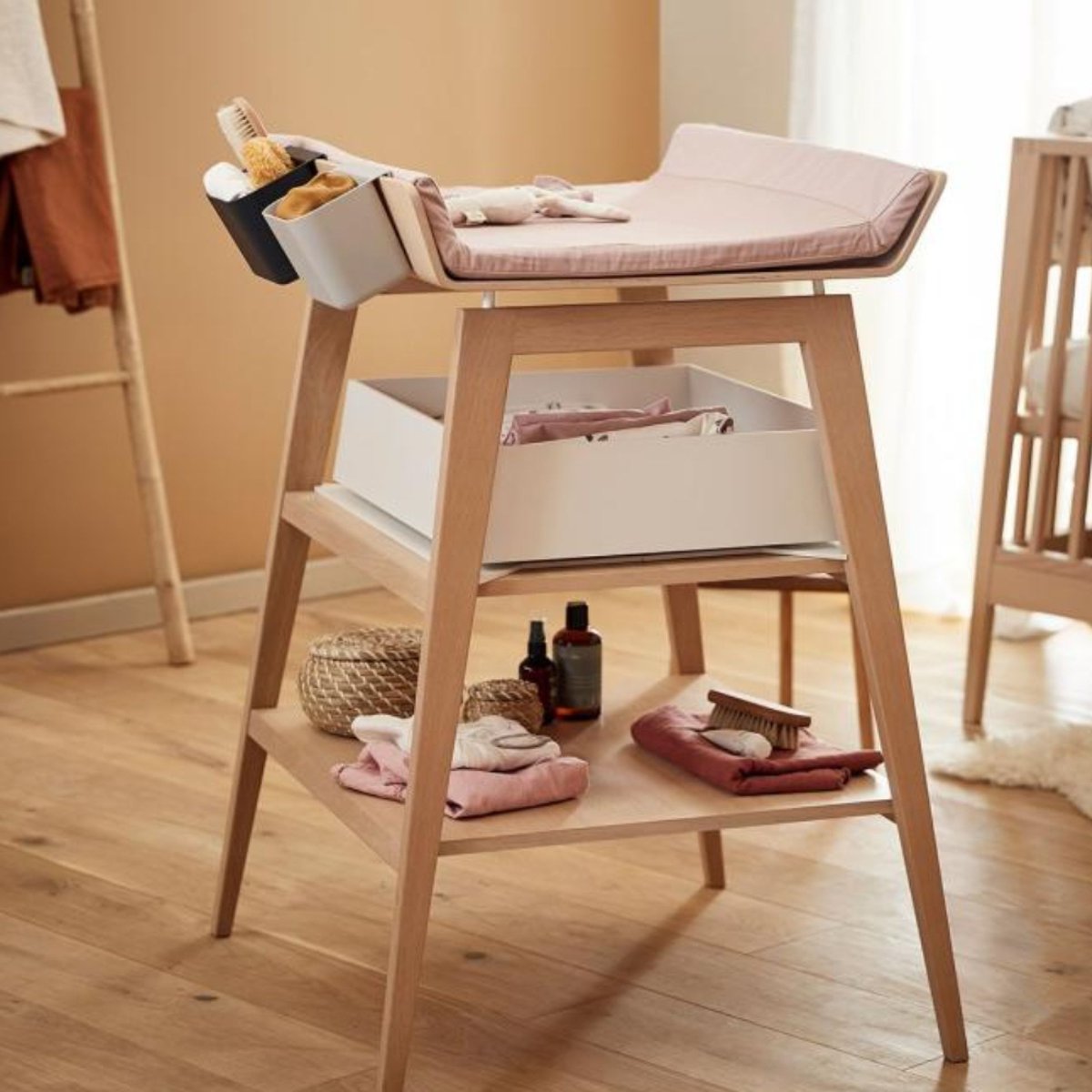 Matelas table à langer Linea blanc, LEANDER