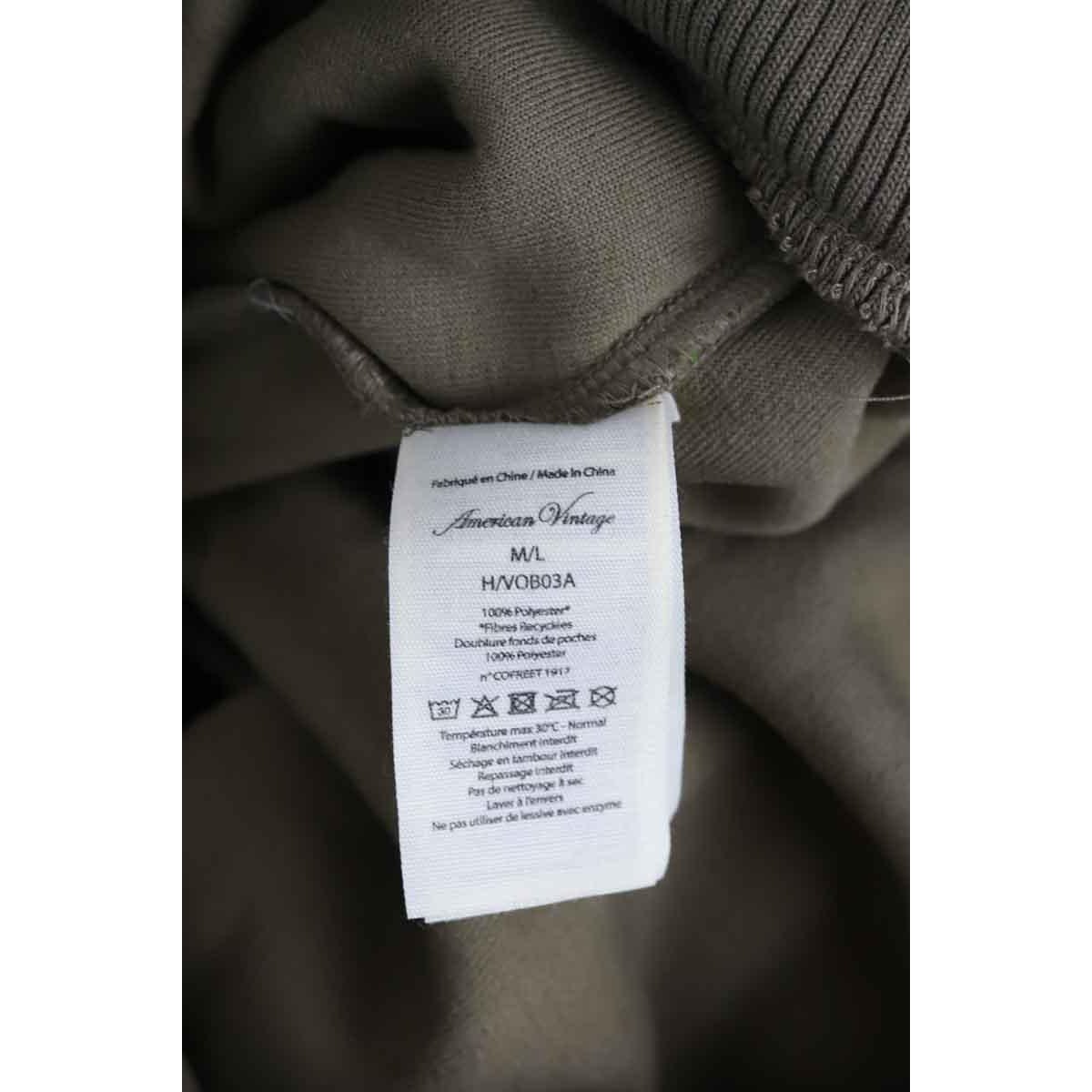 Sweatshirt - Très Bon État kaki, AMERICAN VINTAGE