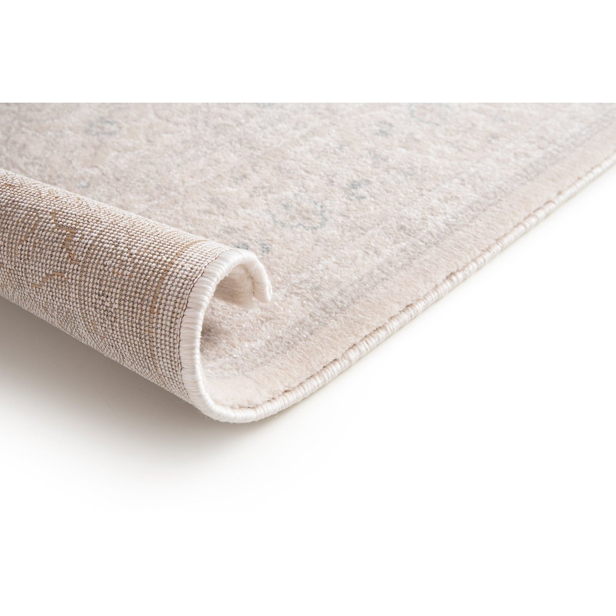 Tapis velours à poil ras TOPKAPI beige sable, AFK LIVING
