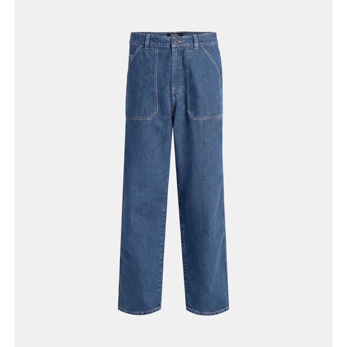Jean carpenter tanim coton denim bleu jean, GALERIES LAFAYETTE