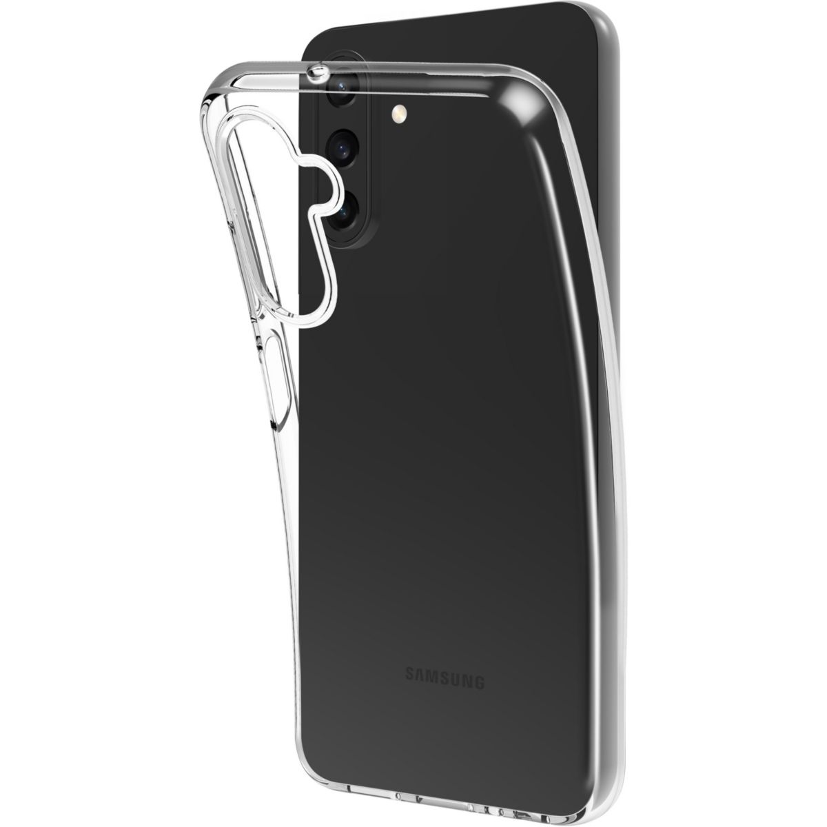Pack Samsung A26 coque + verre trempé couleur unique, ESSENTIEL B