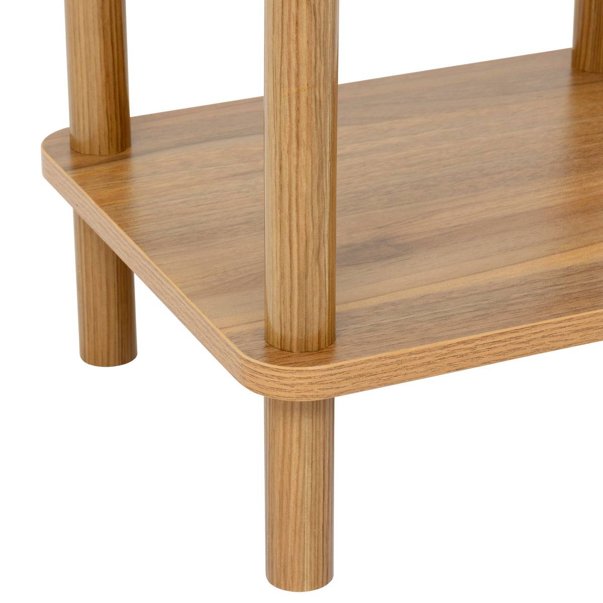 Table d'appoint effet marbre COME marron, 5FIVE SIMPLY SMART