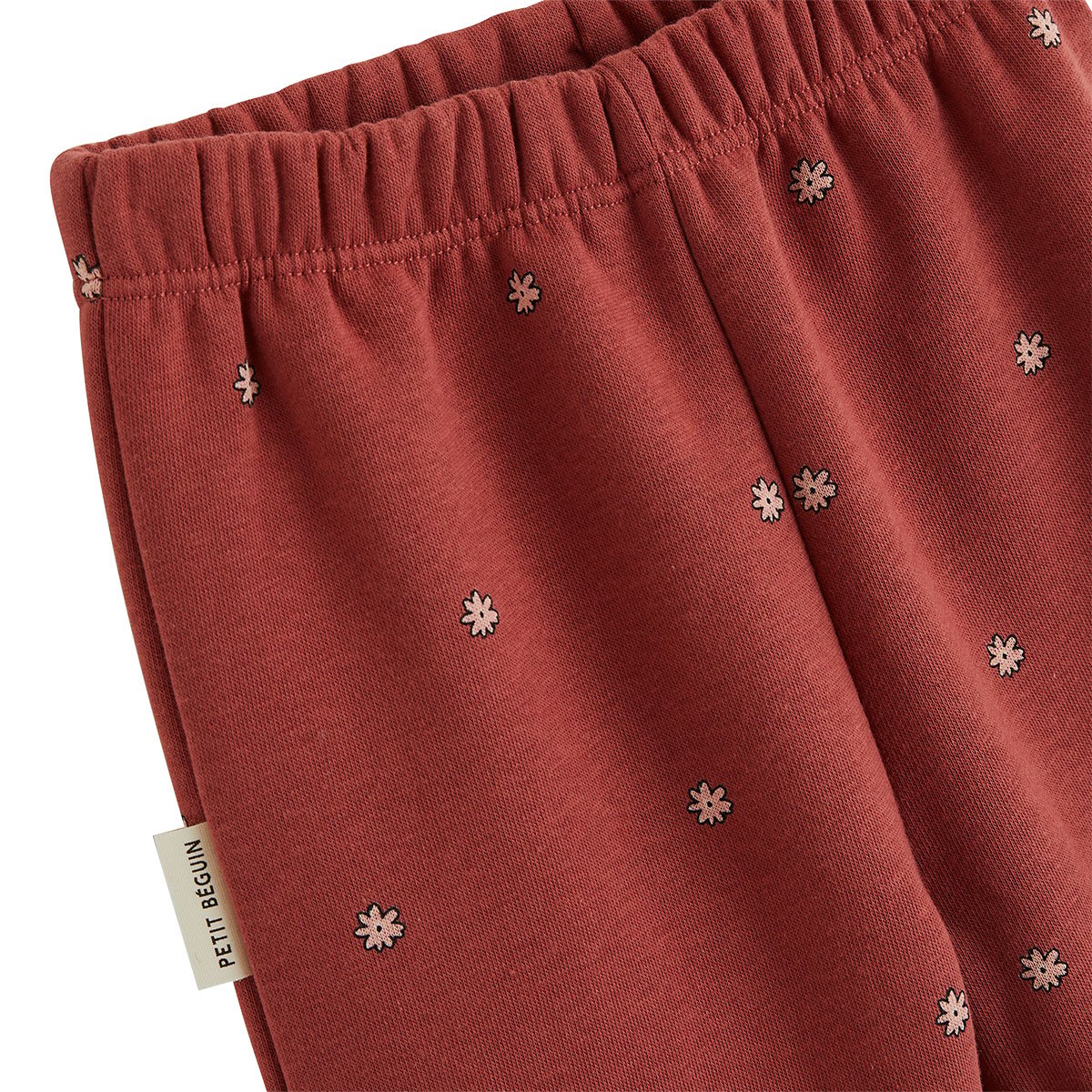 Pantalon bébé en molleton Harmony rose, PETIT BEGUIN
