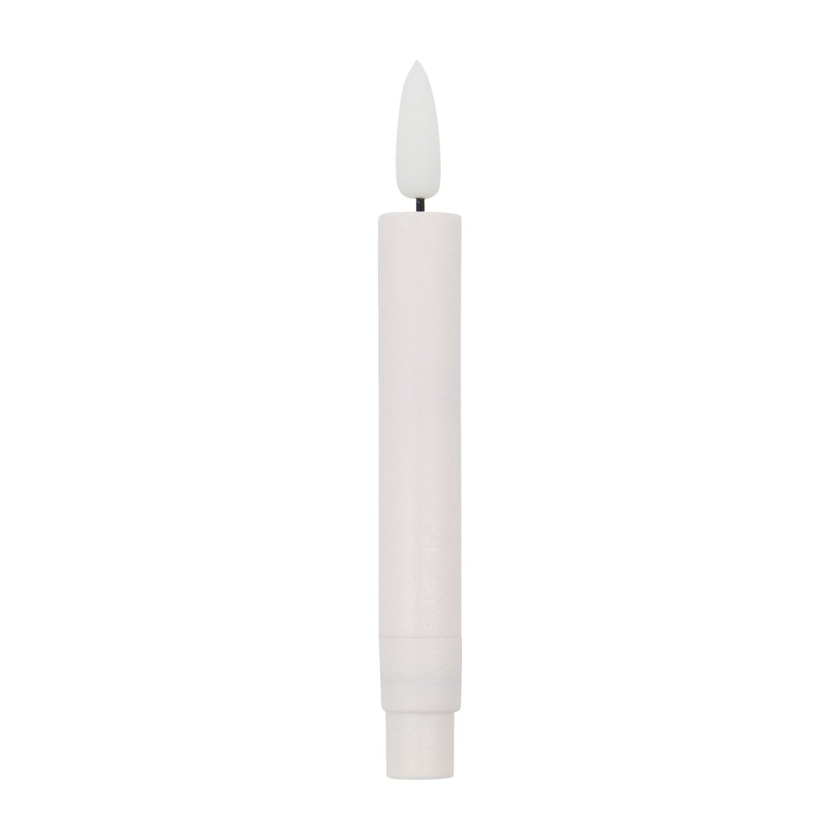 Lot de 10 bougies LED avec telecommande blanc, HOUSE DOCTOR